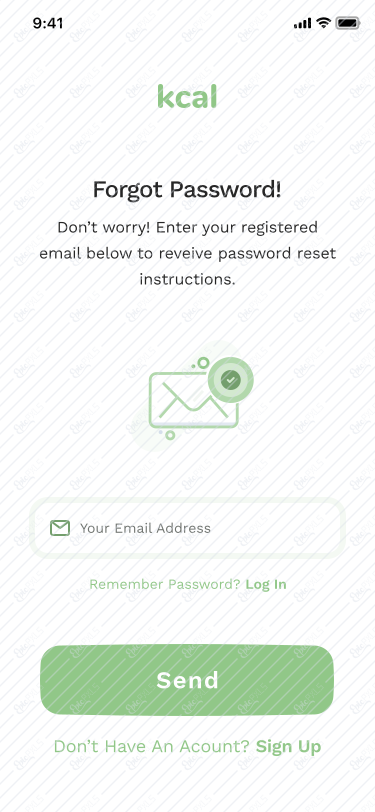 Login - Forgot Password