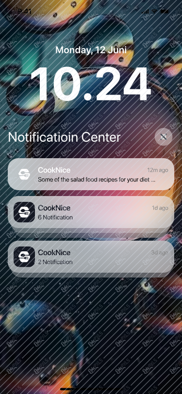 Notification List LockScreen