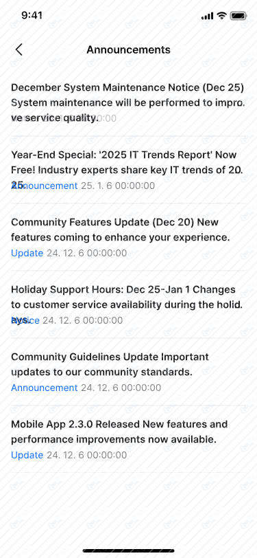 [My] Settings_Announcements