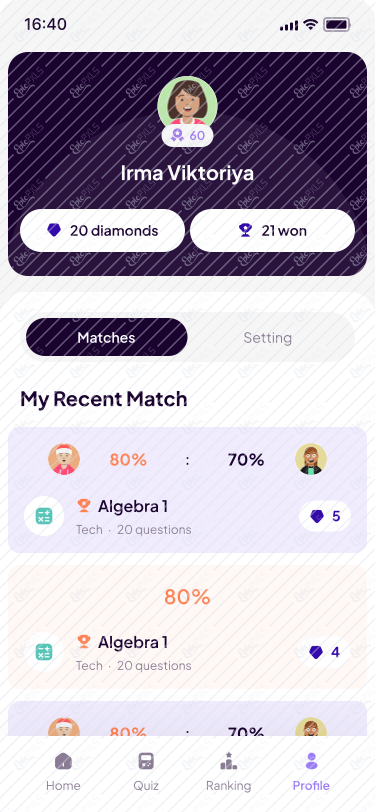Profile - Match