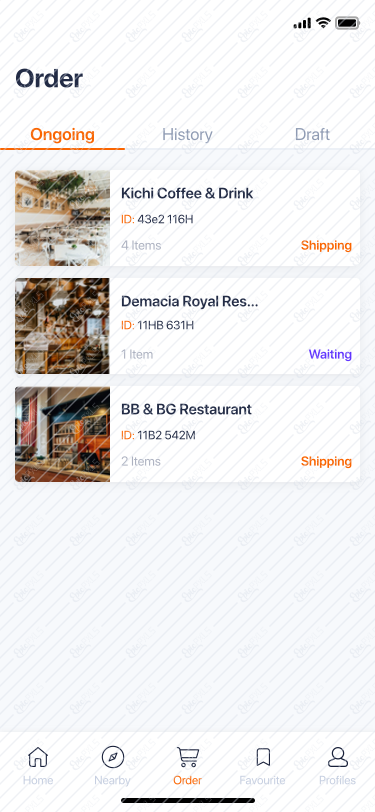 24.Order - Ongoing