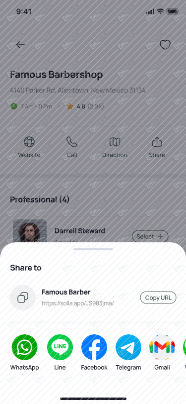Home - Salon Detail - Scrolled