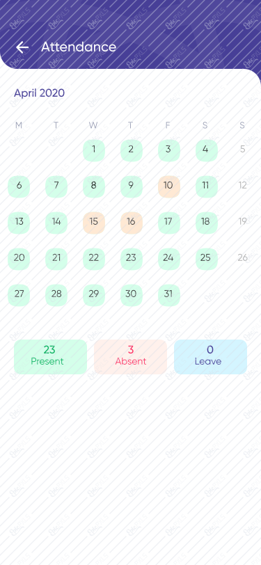 17-Attendance-month