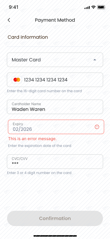 100_Payment Method - error 2