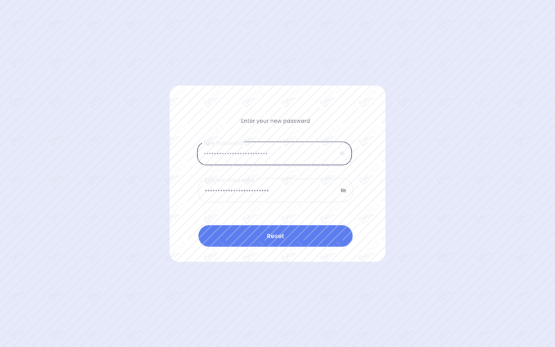 Create new password
