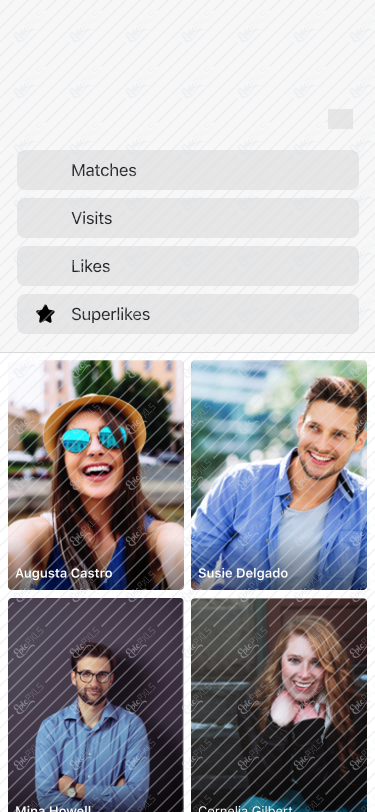 Favorites / Dropdown Menu