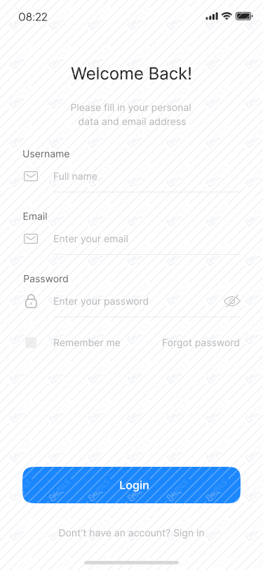 Login