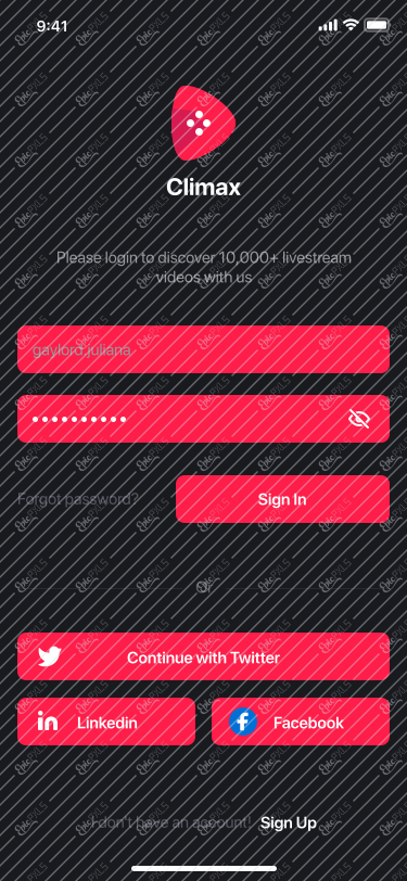 1. Sign In