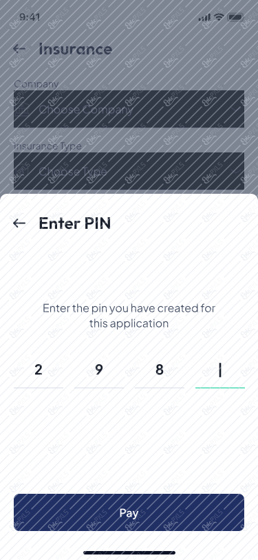23. Enter PIN