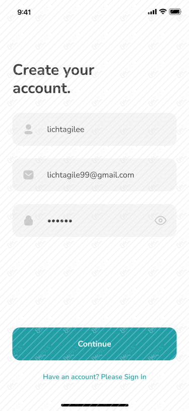 04 - CreateaccountScreen - 2
