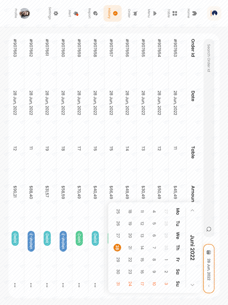 History Calender Active