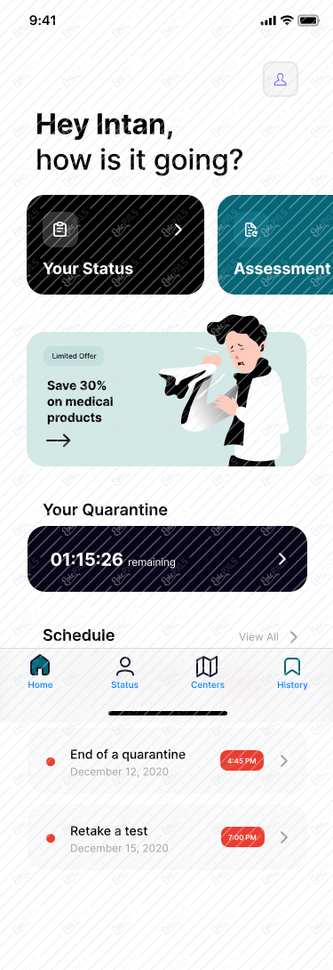 Homescreen