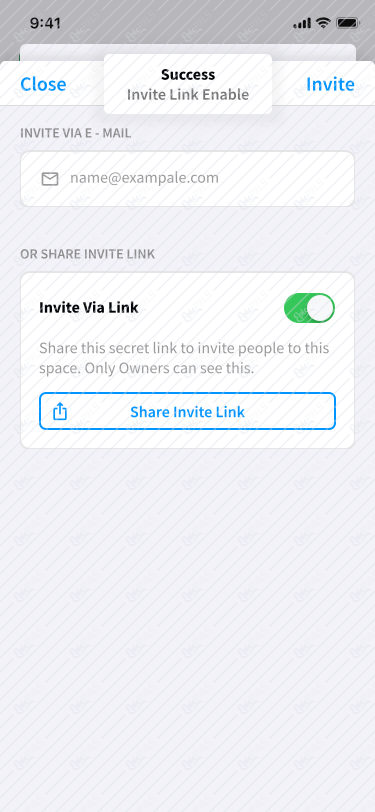 Invite People