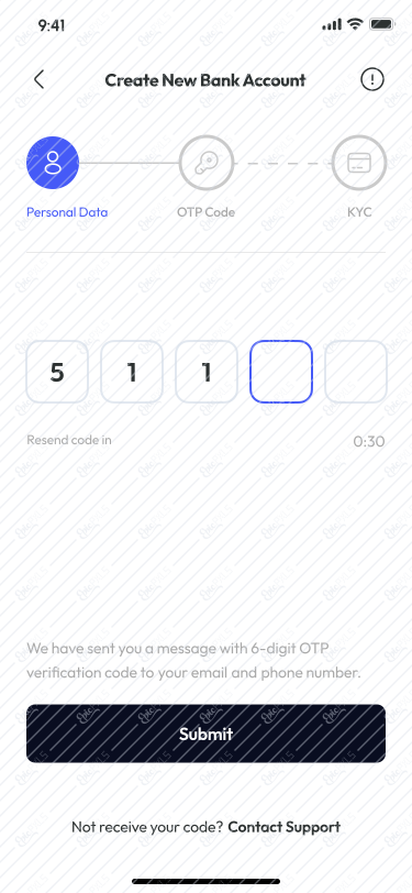 Register - OTP Code