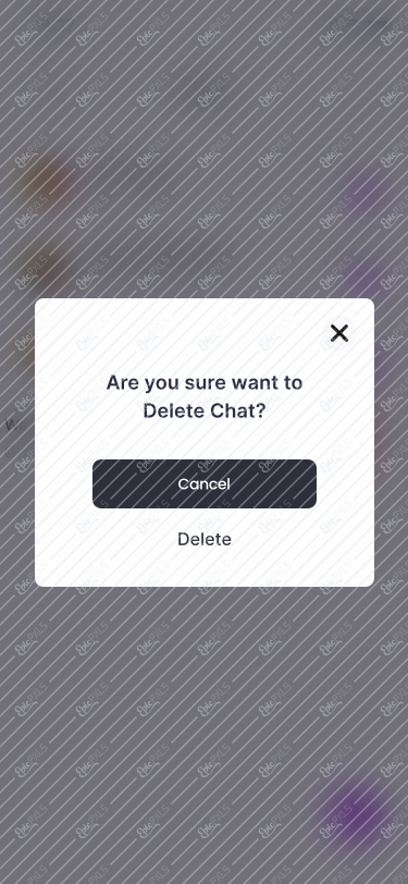 Delete chat