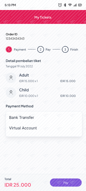 2.5 Method Payment (Dropdown Open)