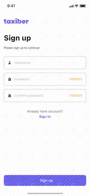 SignUp