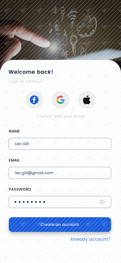 Signup