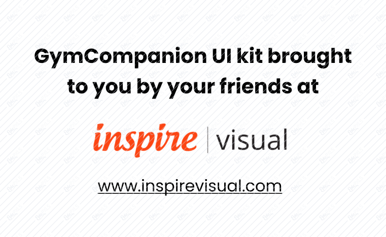 GymCompanion UI kit brought to you by Inspire Visual
