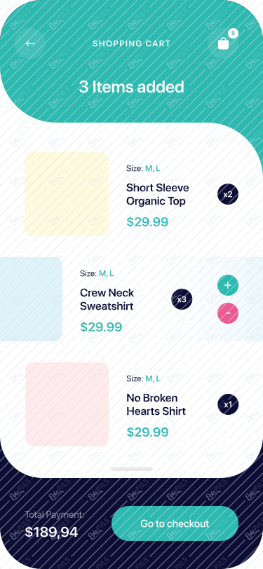 Shopping Cart - Add more