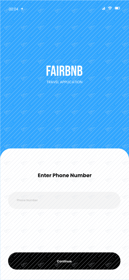 Reset password - enter phone number