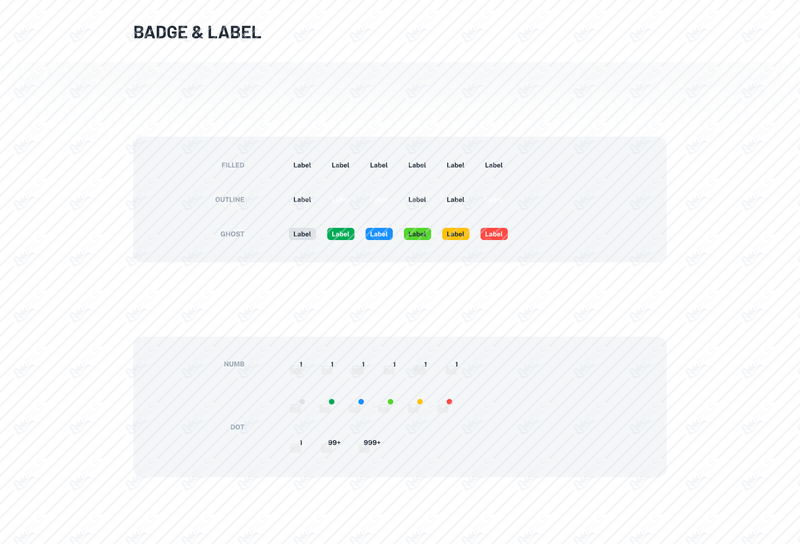 [DARK] Badge | Label