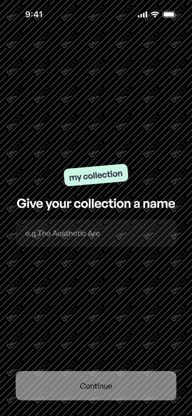 Collection name