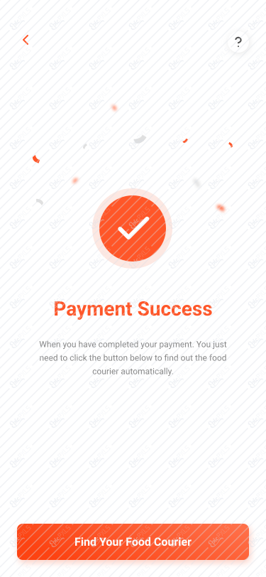 screen 5 - payment success