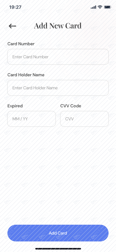 Add New Card
