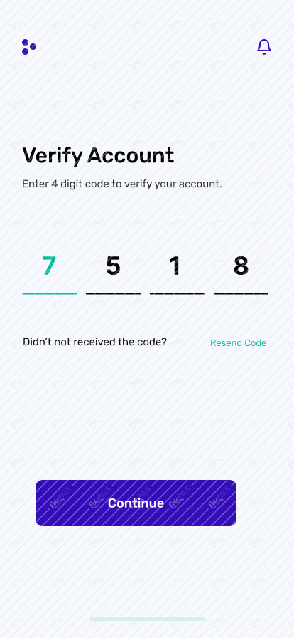 OTP Code Varify