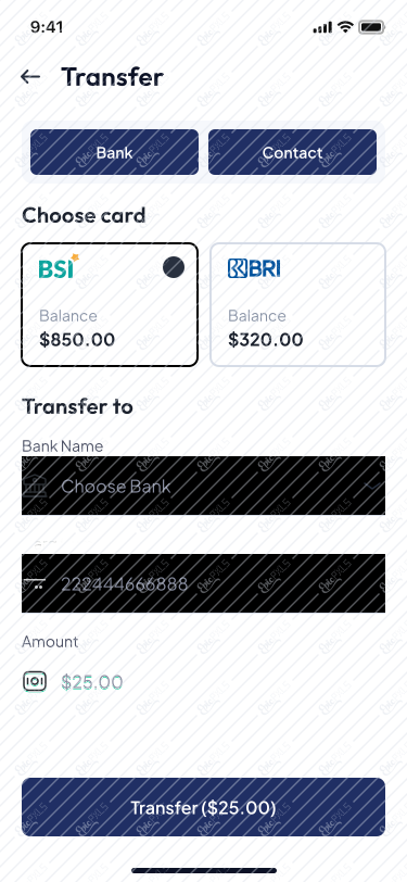 16. Transfer Bank