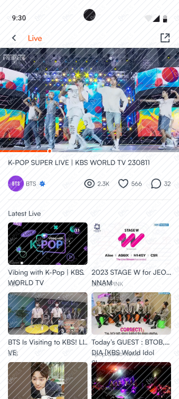 Live Streaming