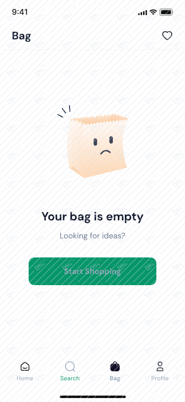 8. Bag - Empty - Dark