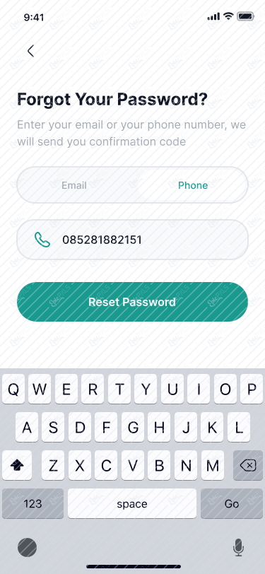 15_Reset Password - Phone