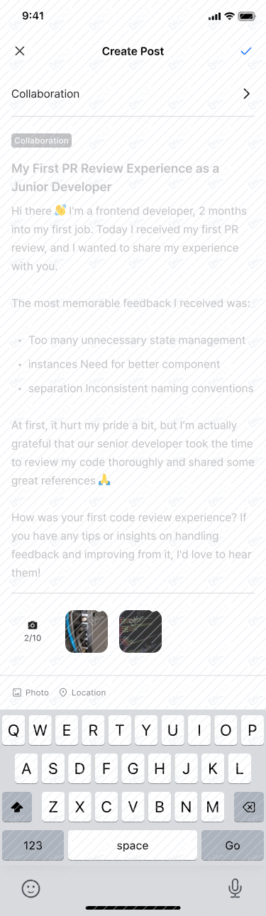 [Community] Create Post_Post