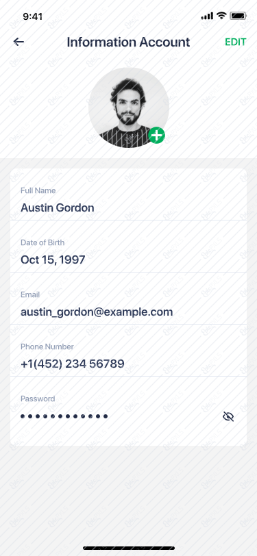 34. Profiles - Edit Information
