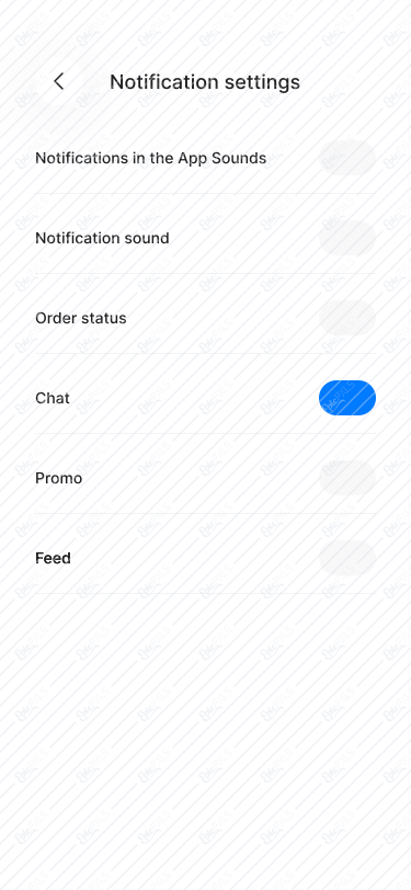 Settings