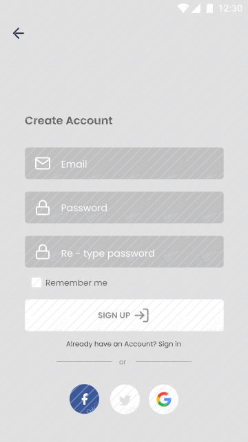 Sign Up