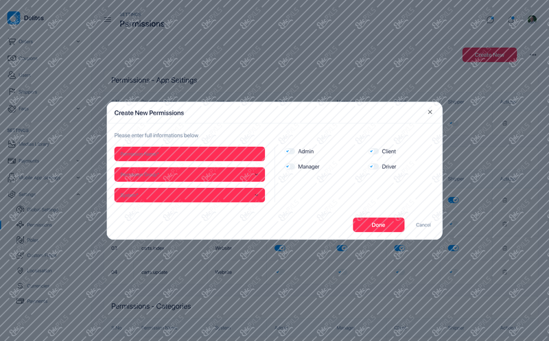 38_Settings - Permissions - Create New