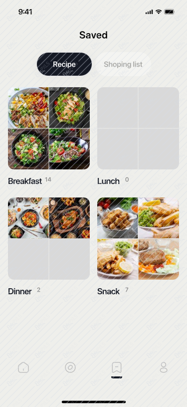 Saved, Recipe