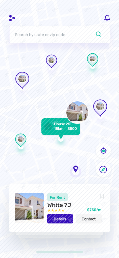 Search on Map