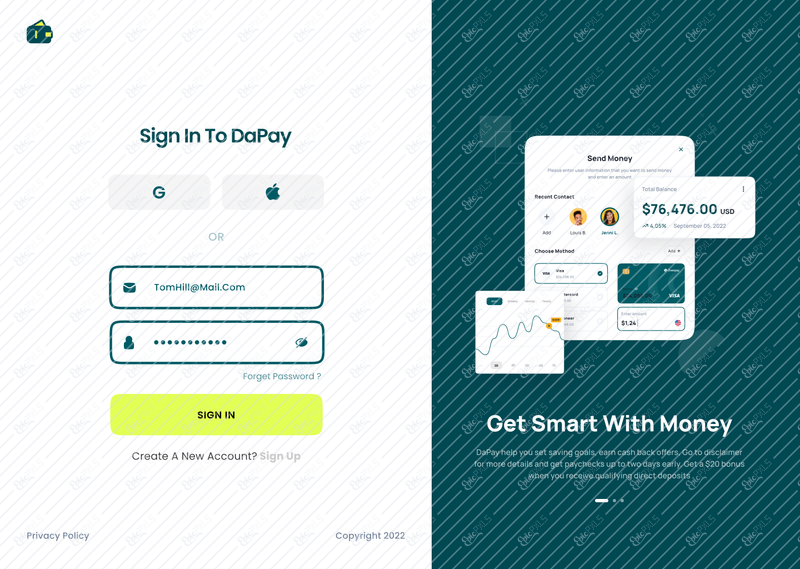 2-Sign In Active