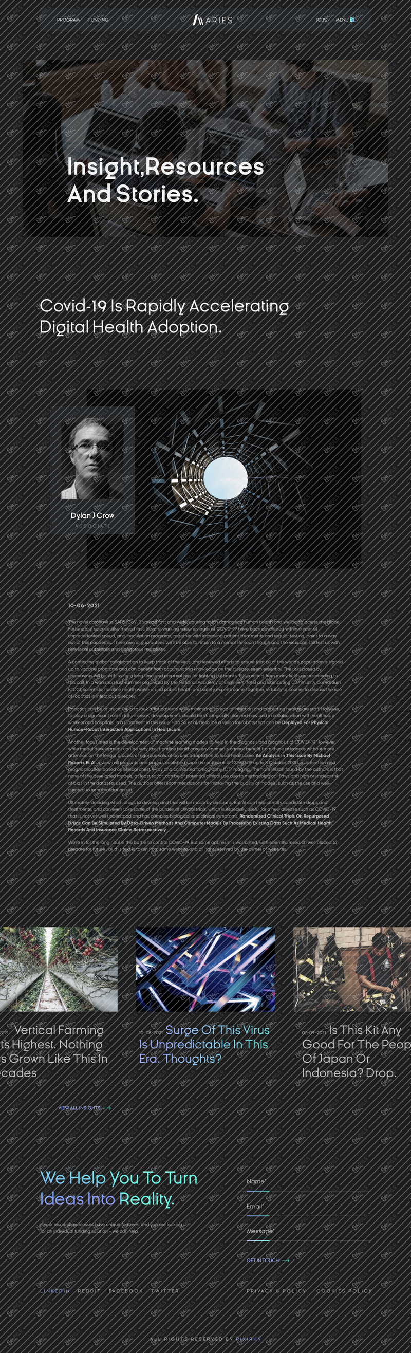 BLOG PAGE