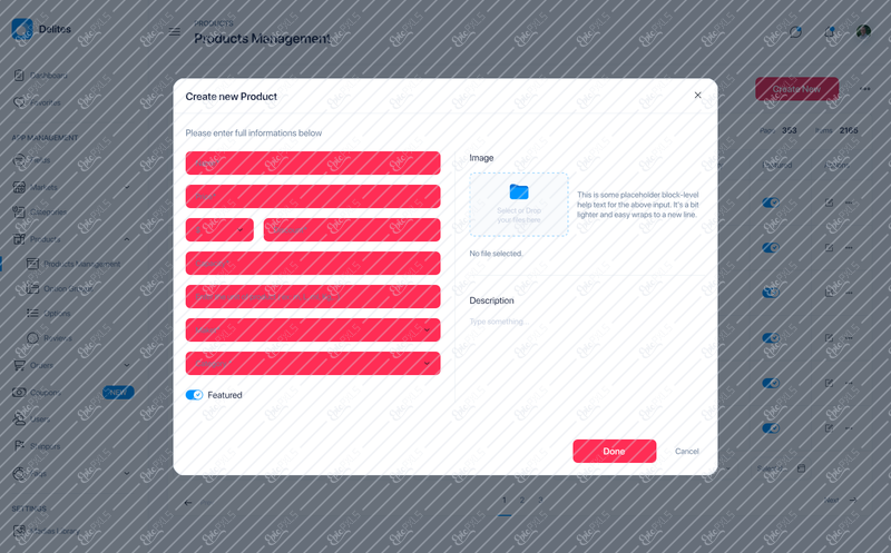14_Products - Products Management - Create New