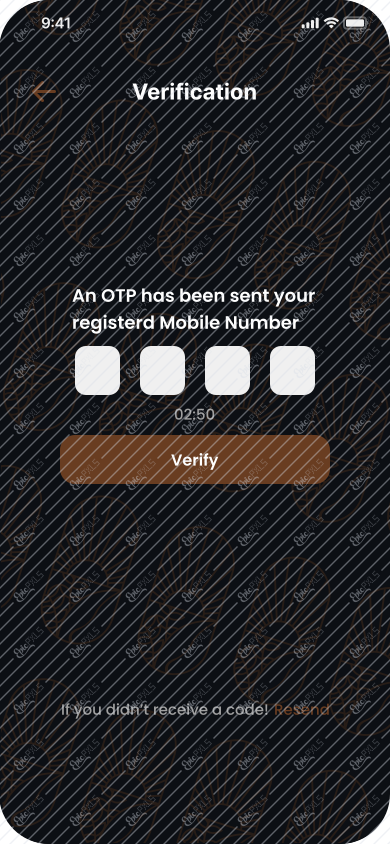 Verification Password By Mobile Number