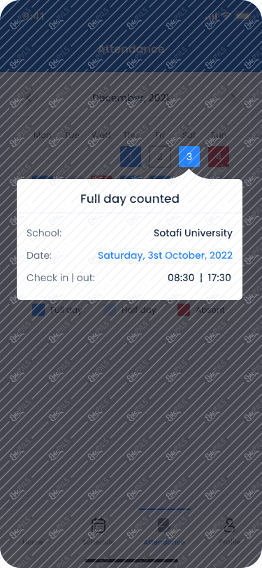 Attendance 3