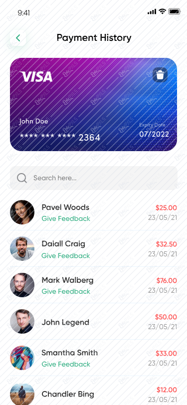 Payment History