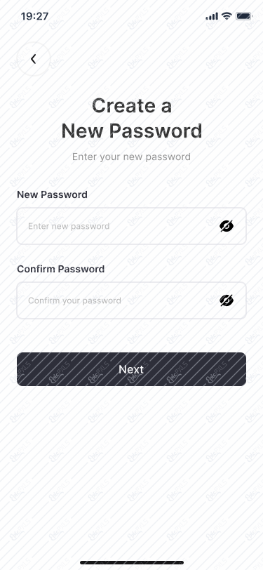 Create New Password