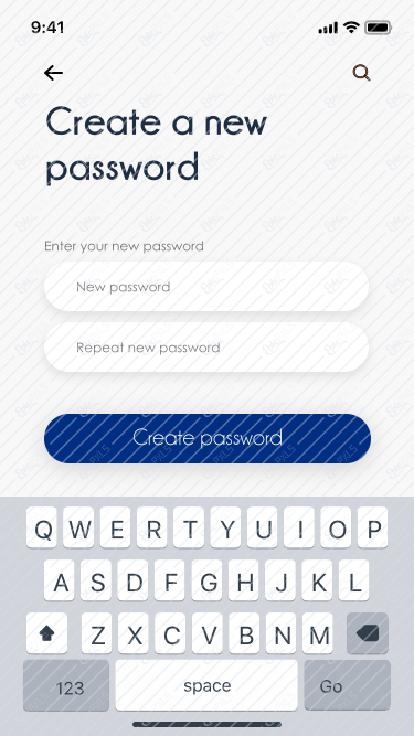 CREATE-NEW PASSWORD