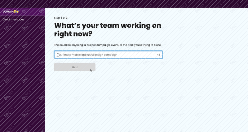 7 Onboarding question
